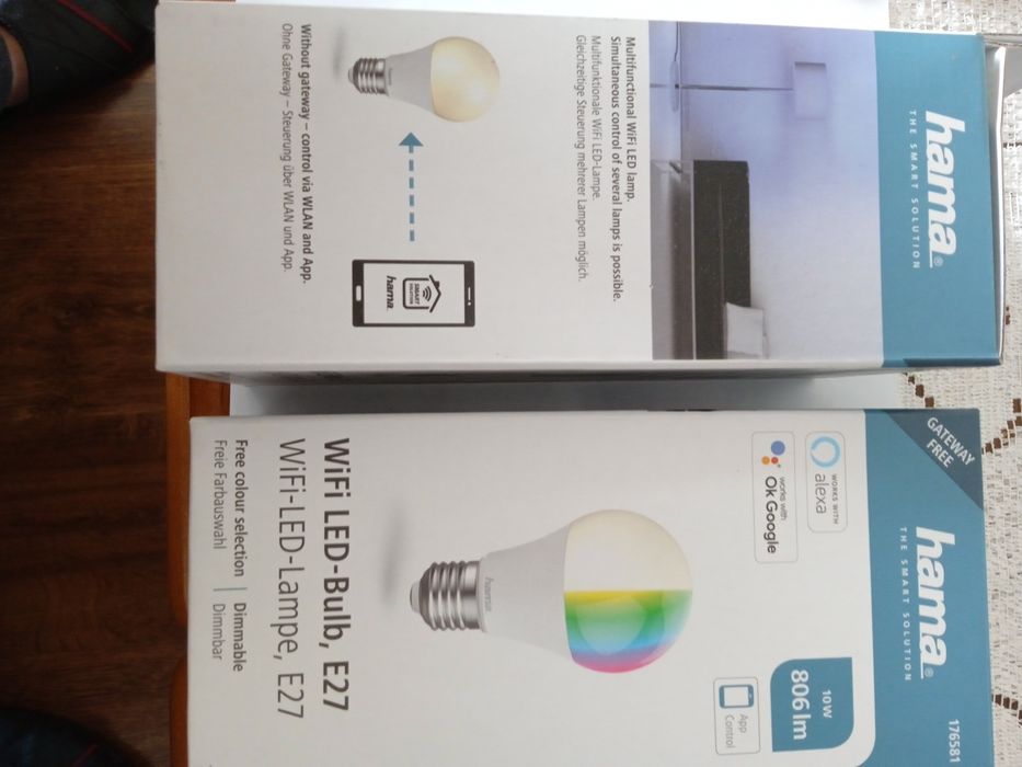 Żarówki LED RGB wifi