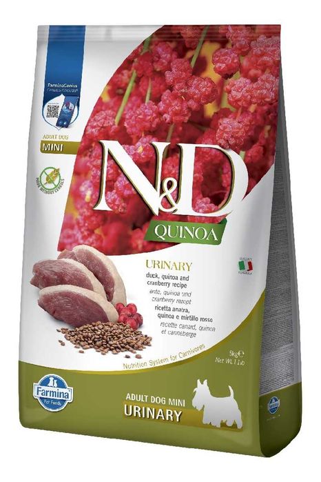 Farmina Dog N&D Quinoa Urinary Adult Mini 5 kg
