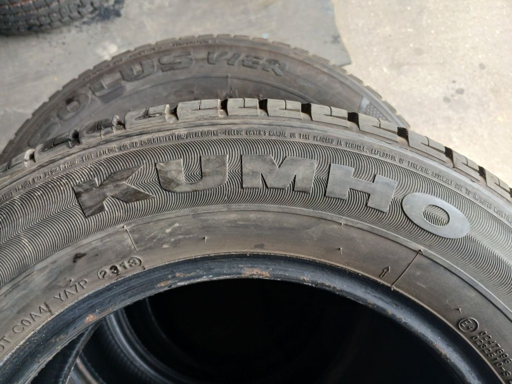 Резина 205 65 15 KUMHO состоянии новых цена за штуку