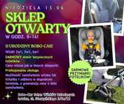 Wózek, fotelik! Niedziela 15.06 sklep OTWARTY! BOBO-CAR ŁOWICZ