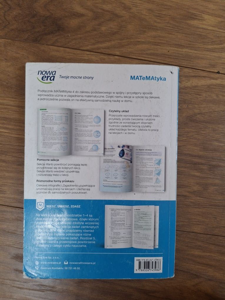 "MATeMAtyka 4" Podręcznik do matematyki