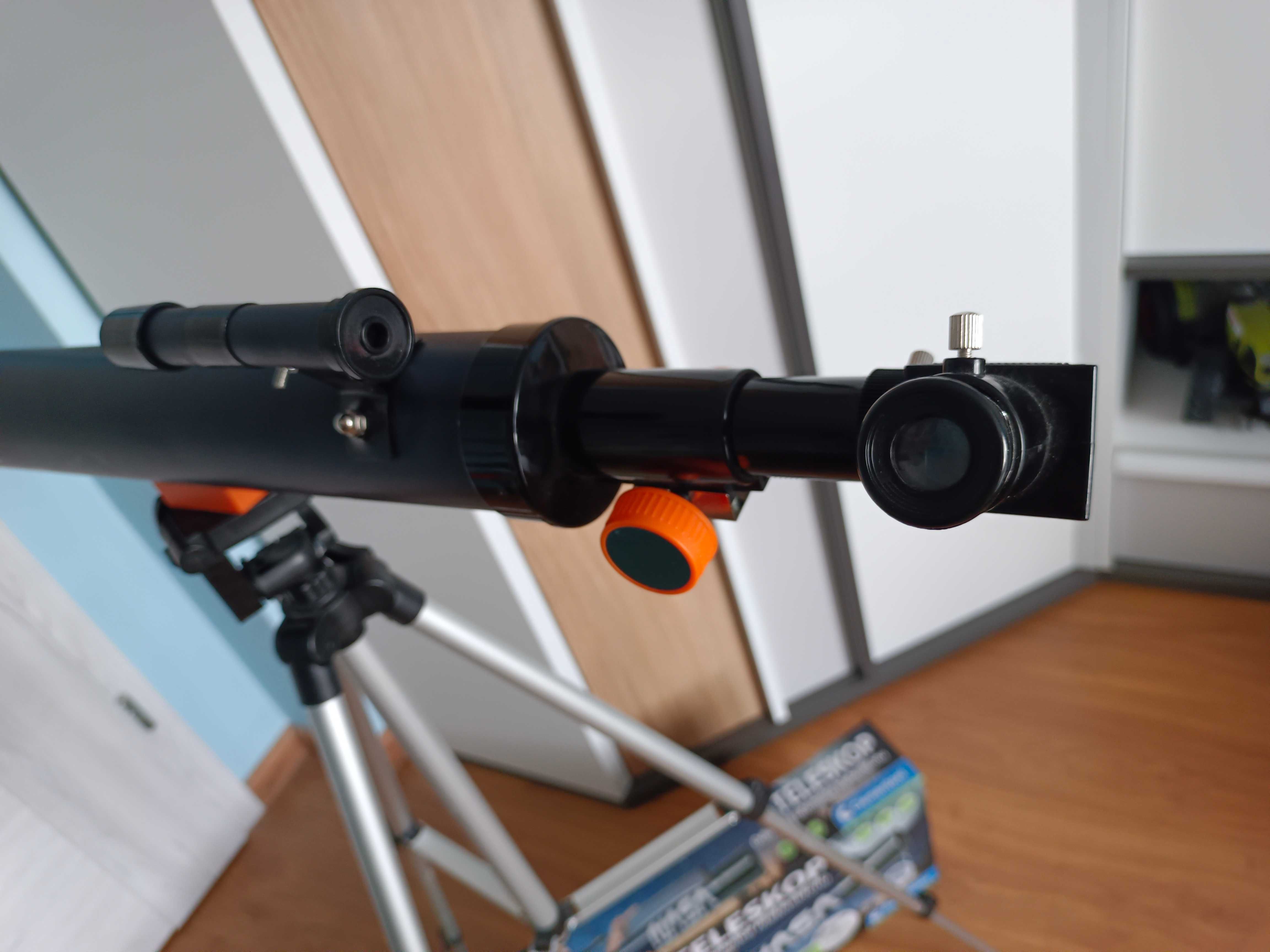 Prawdziwy teleskop Clementoni Zabawka Naukowa Nasa.Stan idealny jak no