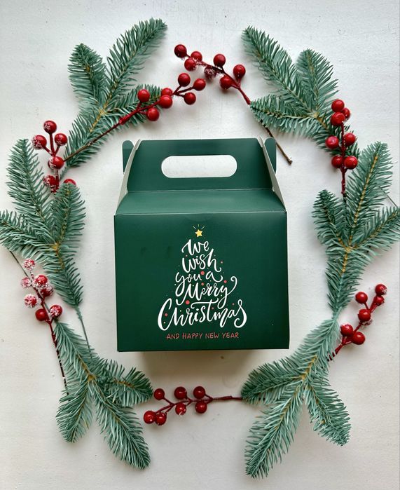 Солодкий подарунковий набір на день св. Миколая, Різдво, Новий рік