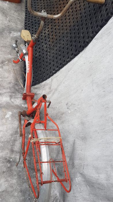 Rower czajka prl części oryginalny czerwony