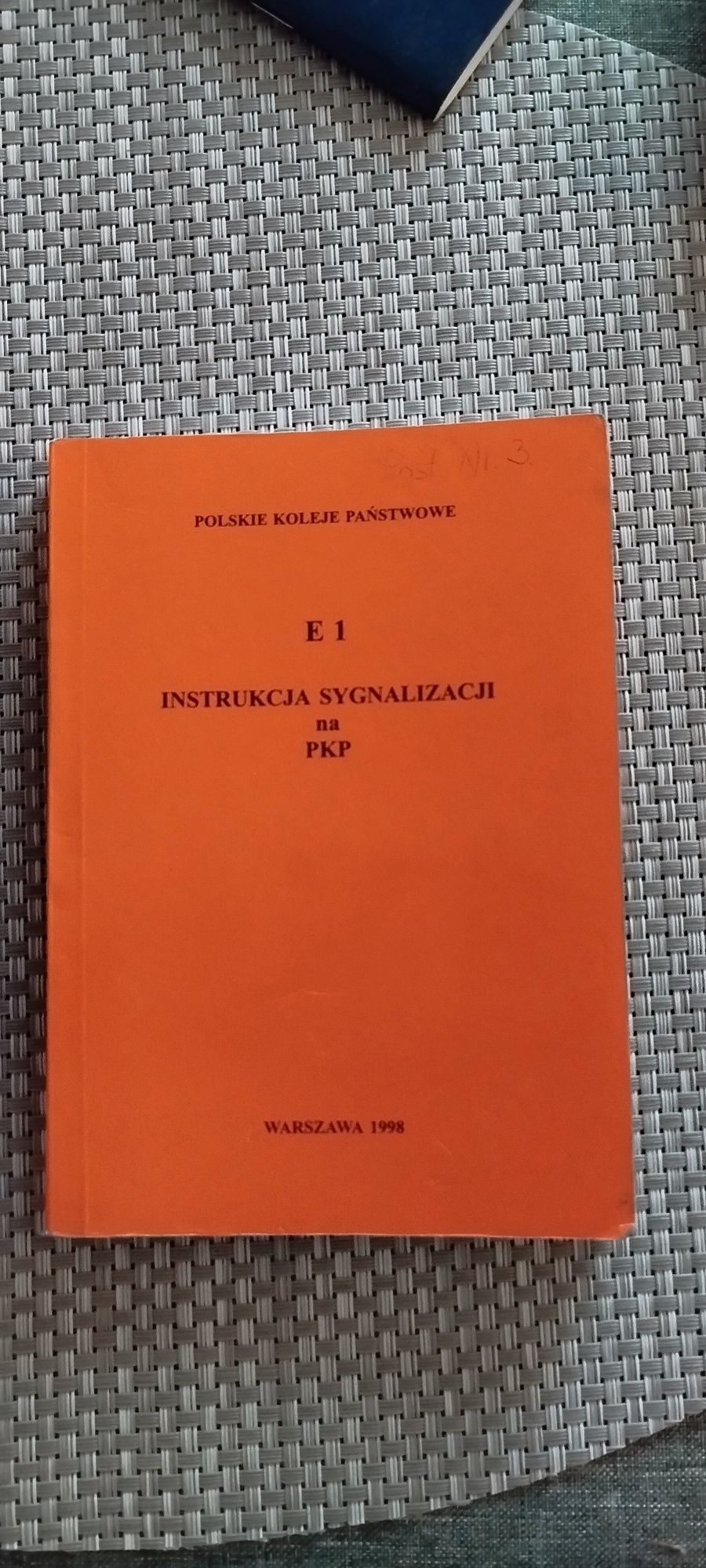 Instrukcja Sygnalizacji PKP E-1 1998