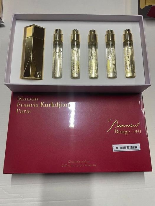 Парфумований набір Baccarat Rouge 540 Extrait 5х11 мл.(Premium)