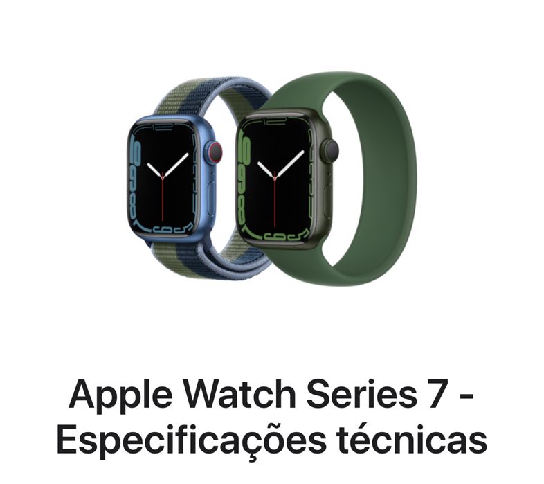 Apple watch Series 7 45mm NOVO na caixa