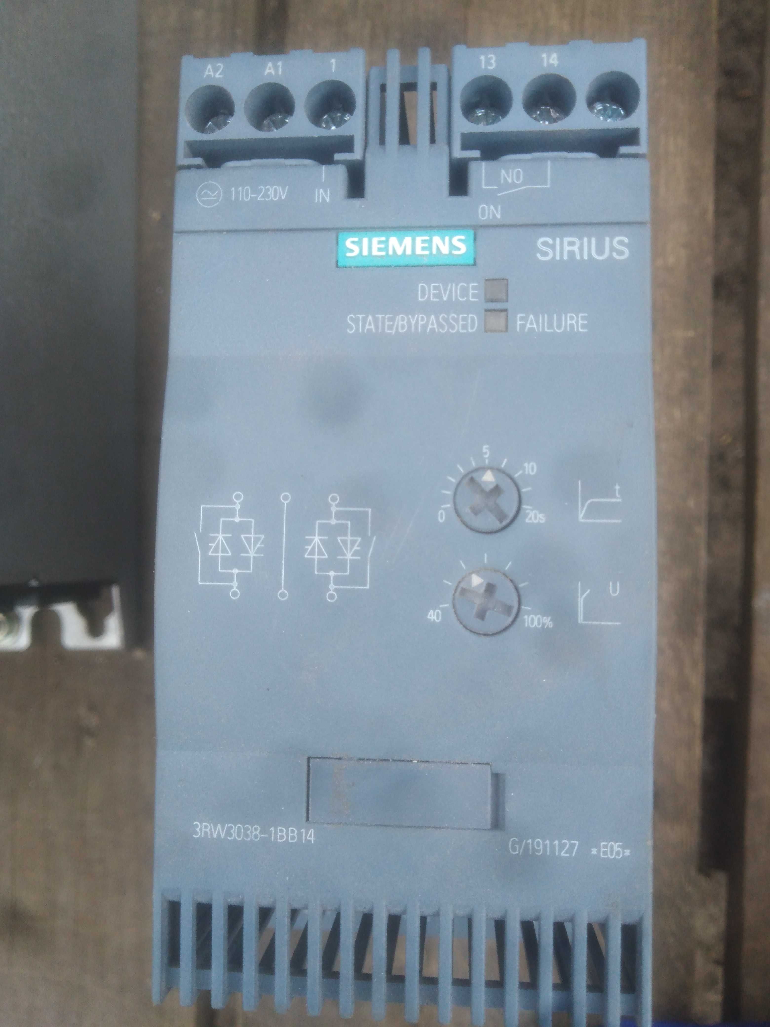 Плавний пуск simens sirius 3rw3038-1bb14