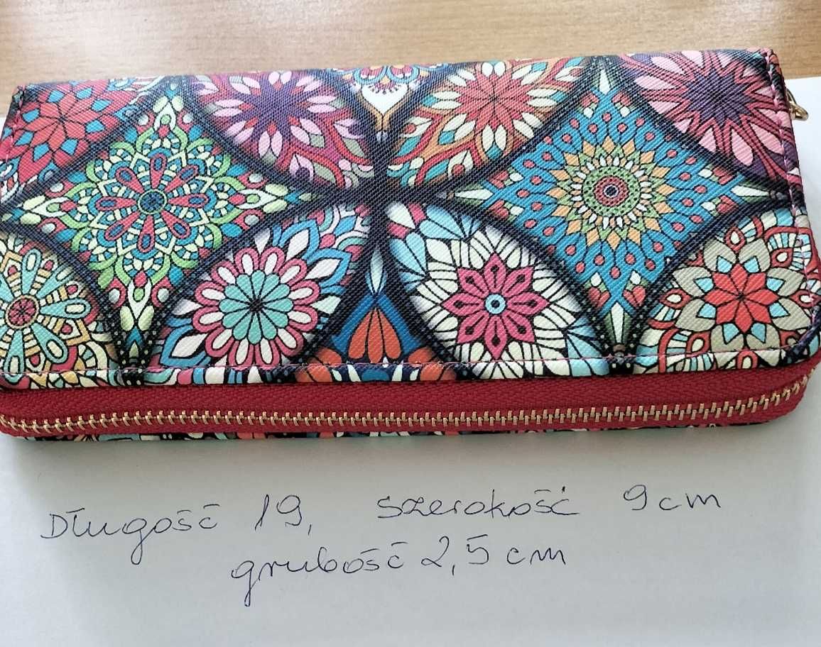 Portfel w stylu boho