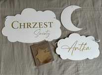 Napis Chrzest Święty Antka
