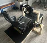 Sim rig diy thrustmuster t300 alcantara edition