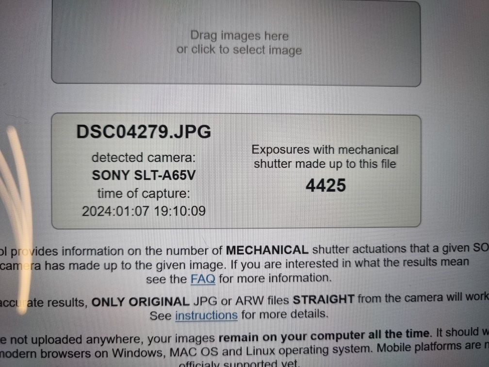 Sony alfa a65-slt gps przebieg 4425 sigma 18-200 sony 18-55 jak nowy
