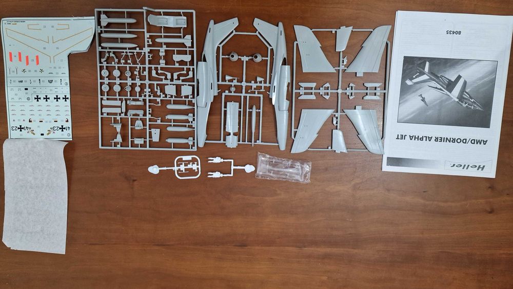 Modelismo kit Alpha Jet 1:48 , kit montagem Alpha Jet 1;48, miniatura