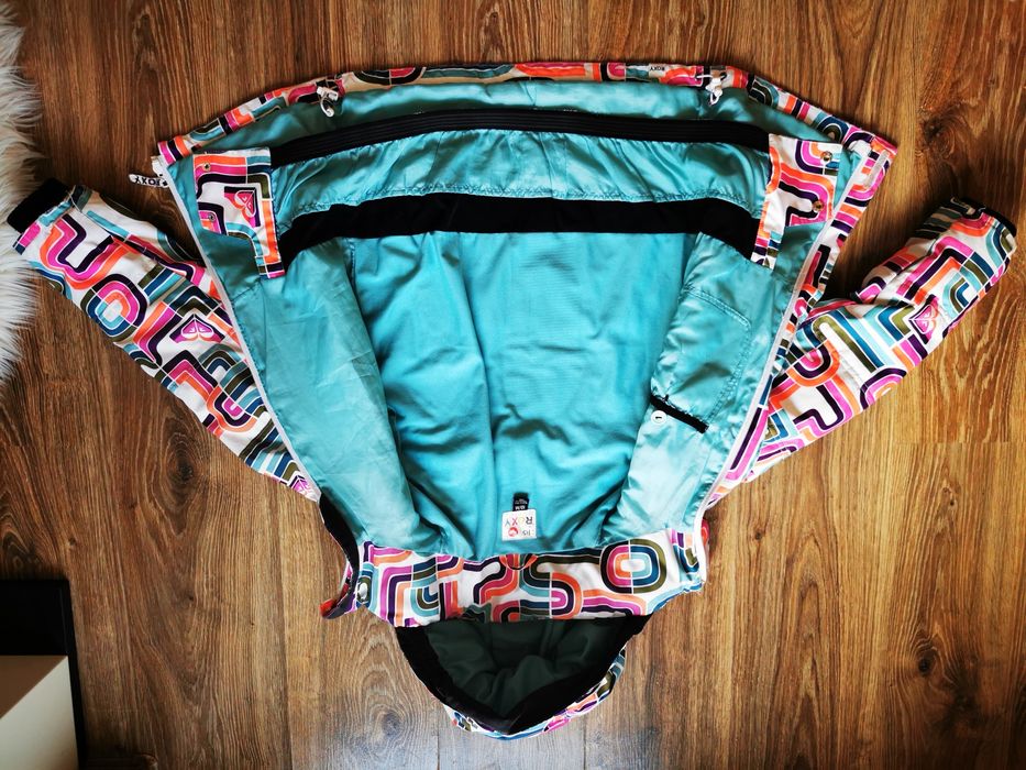 Kurtka narciarska zimowa Roxy 10 lat/146 cm