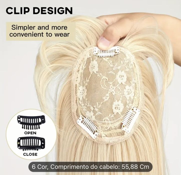 Cabeleira nova média