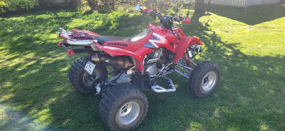 Hyosung Rapier TE 450. 2008r. Zarejestrowany. LTZ/KFX