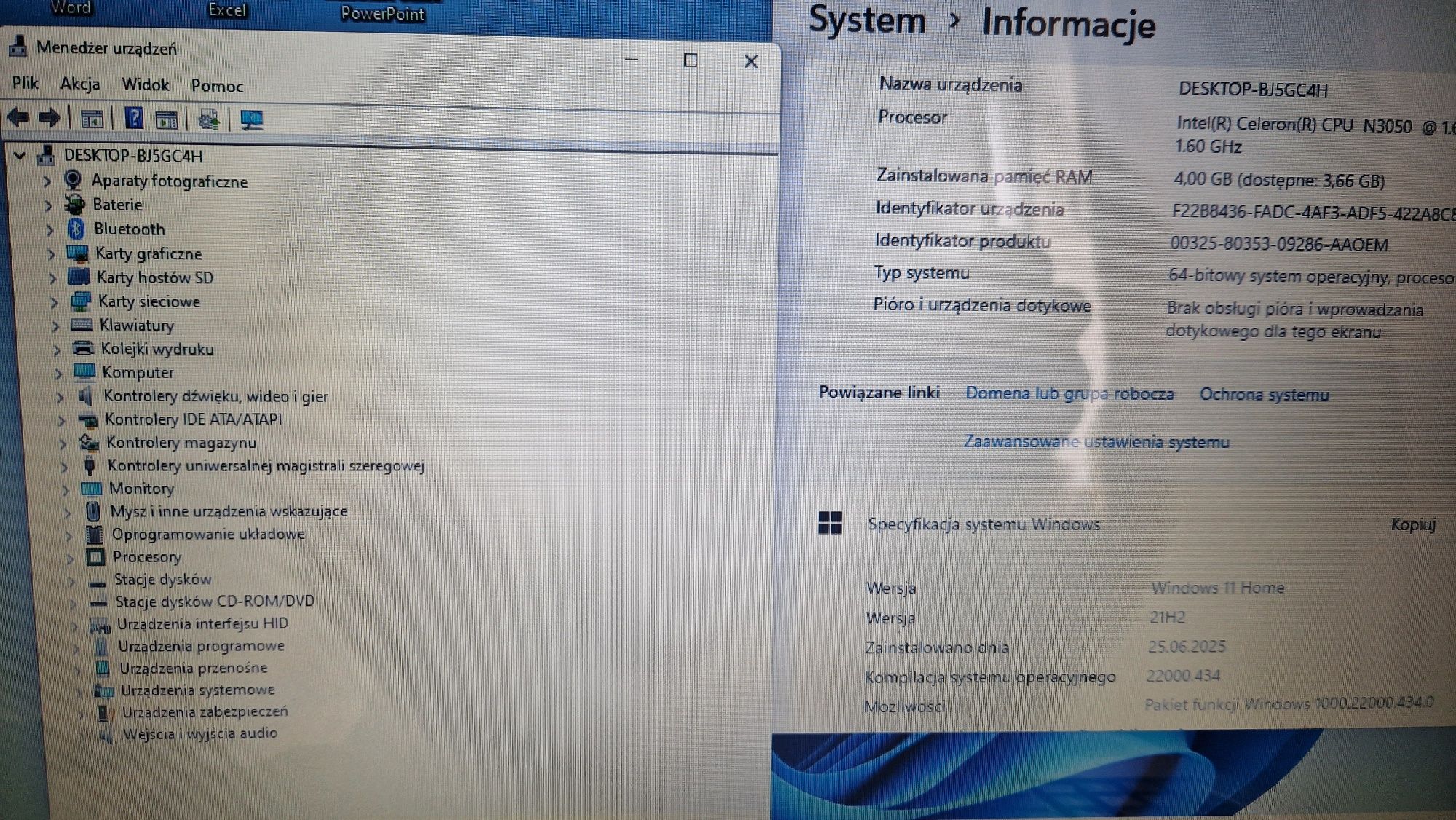 Laptop Asus A540S Windows 11 USB-c dysk SSD gwarancja