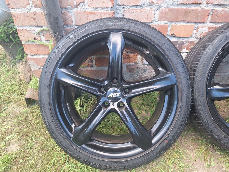 Комплект литих дисків на літній резині R18 225/40, 5/112 + запаска