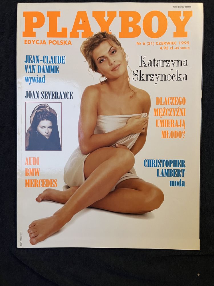 Playboy wydanie polskie. 9 numerów. Rocznik 1995
