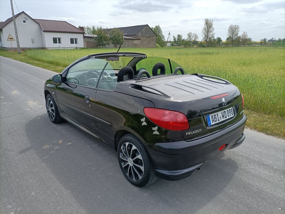 Peugeot 206 CC 1.6 Benzyna Cabrio NIEMIEC Zadbany Zobacz!!!