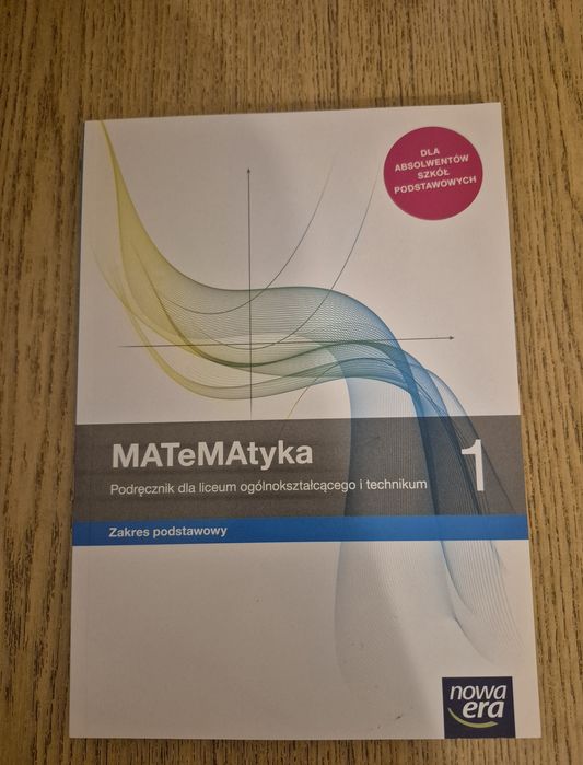 Książka Matematyka 1 Nowa Era