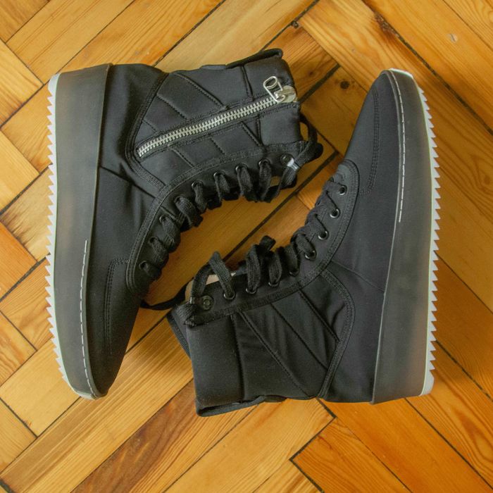 Fear of God - military sneakers in black кроссовки высокие оригинал