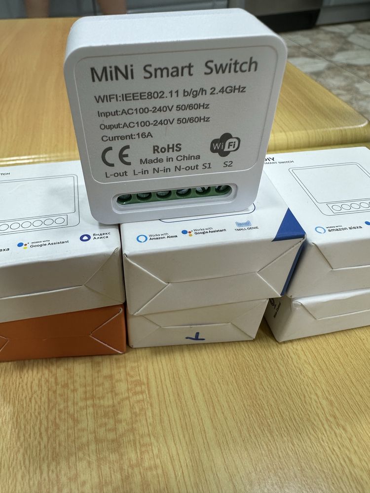 Розумне wifi реле tuya та ewelink