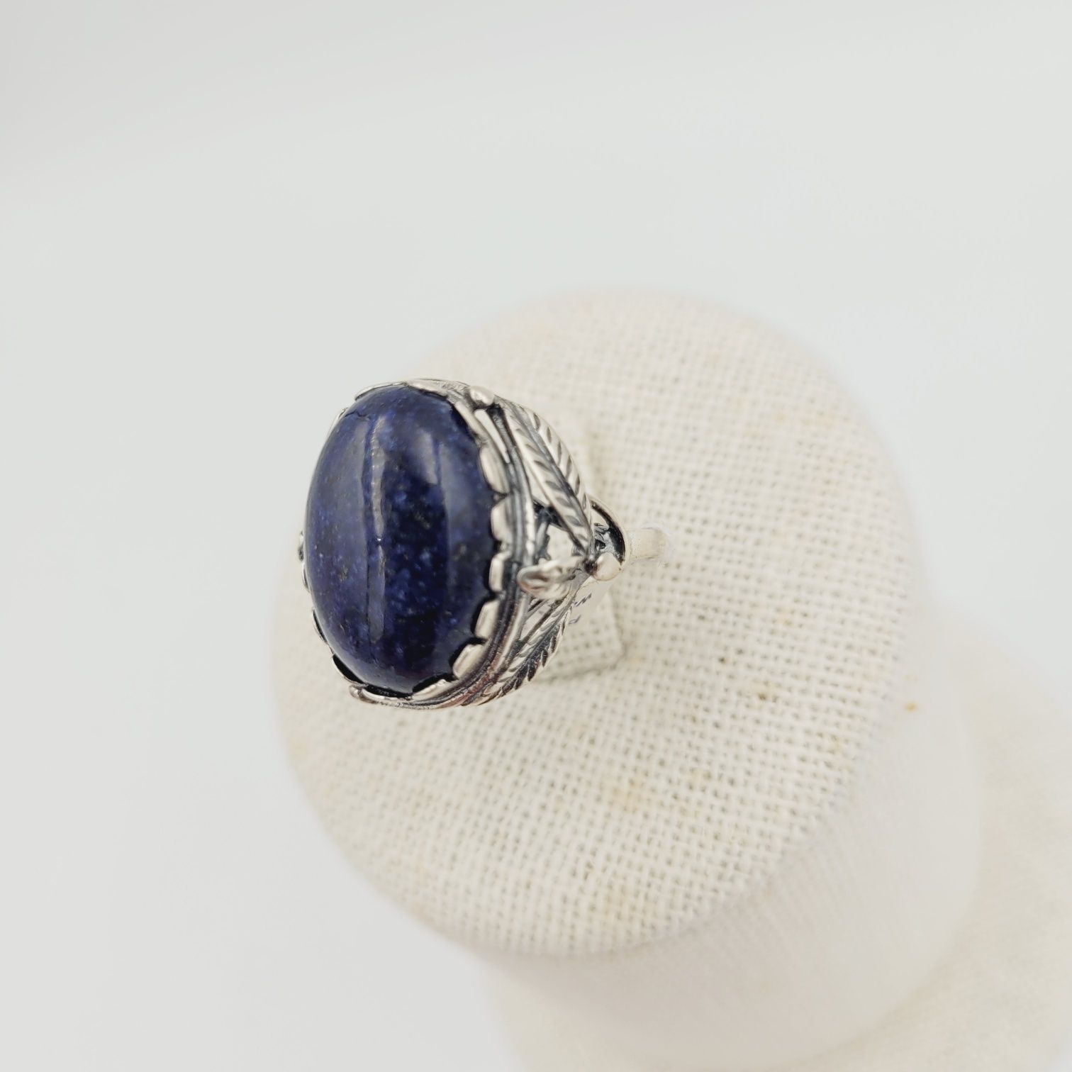 Srebrny pierścień pr 925  lapis lazuli