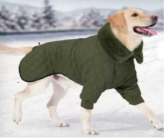 Ocieplane ubranko kurtka dla psa rozm. 3XL