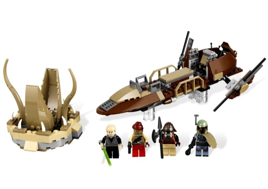 Lego Star Wars 9496 Desert Skiff 7-12 bdb kompletny z pudełkiem