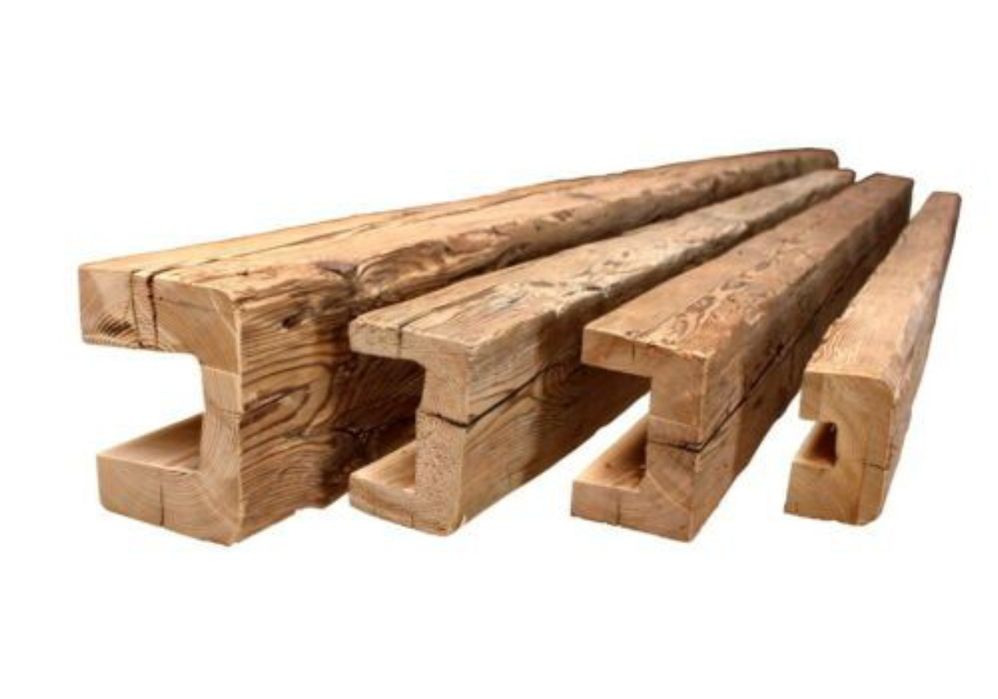 Пустотілі фальш-балки з натурального дерева Легкі та міцні дуб та хвоя