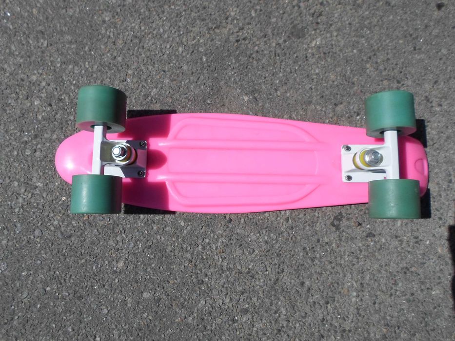 Пенни борд скейт 55х15см до 80кг скейтборд Penny Board розовый