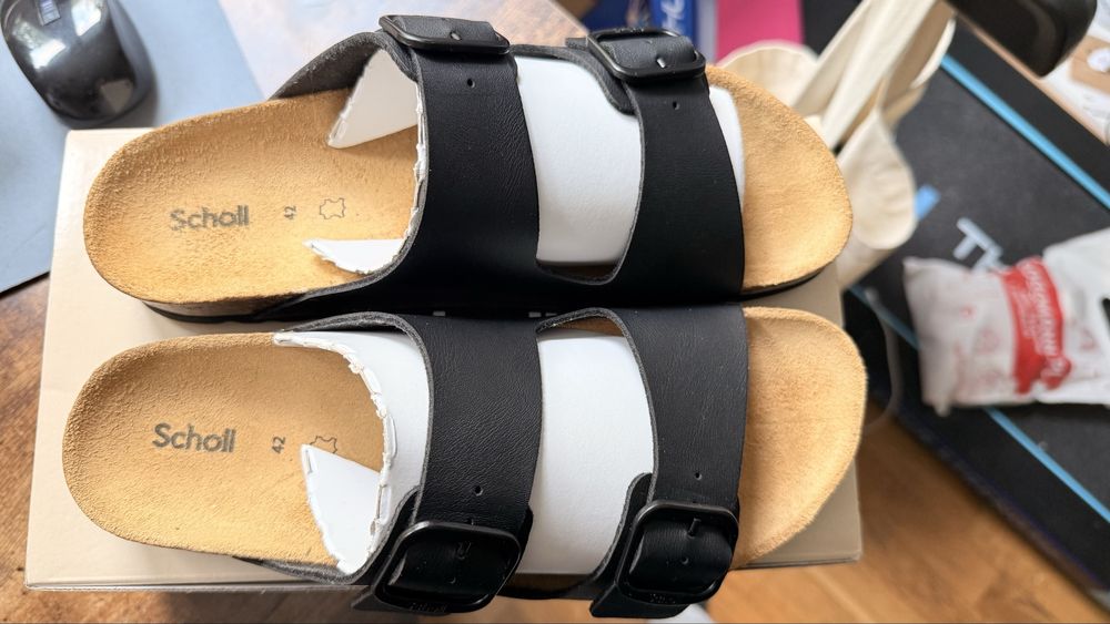 nowe klapki scholl 42