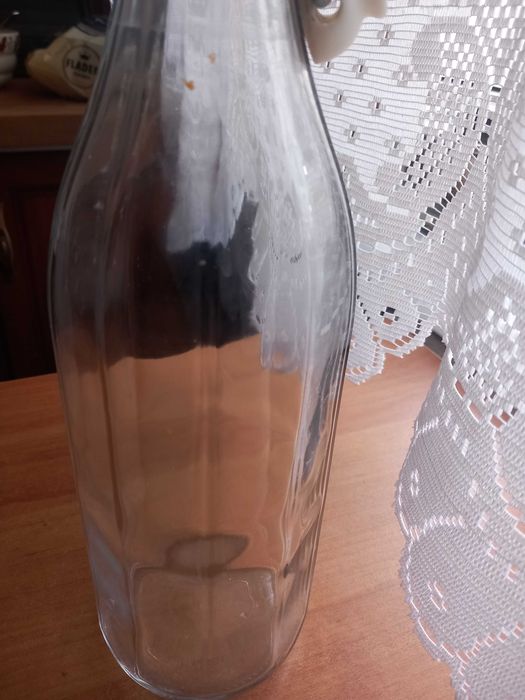 butelka szklana kolekcjonerska