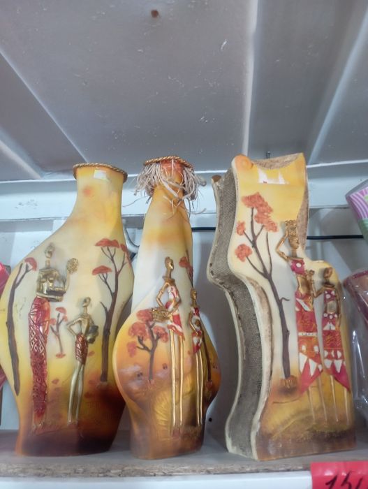 3D  настольные вазы на выбор,индонезия