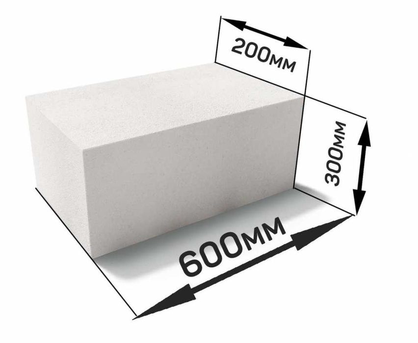 Газоблоки, піноблоки. Післяоплата водію