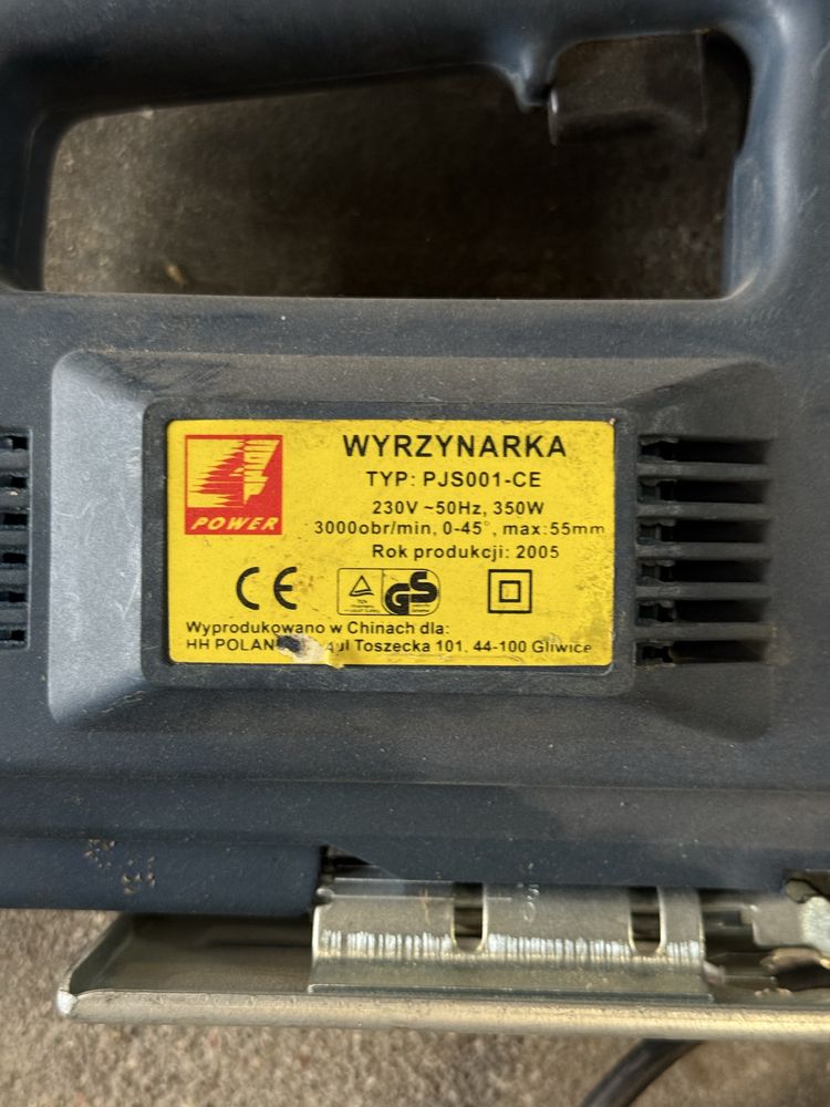 wyrzynarka  350w regulowane  kąty