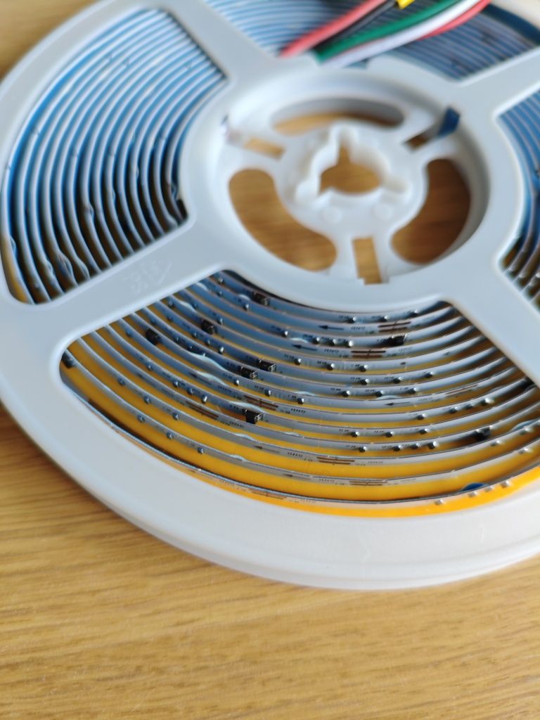 24V LED COB Taśma 10 Metrów 360led/m 3000K Adresowalna