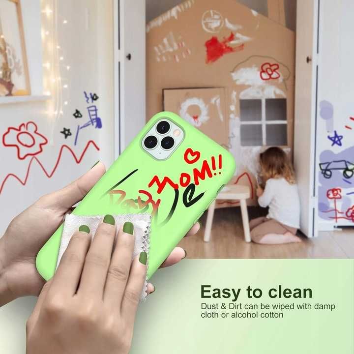 Plecki do Apple iPhone 11 Pro Max ETUI silikonowe case zielony