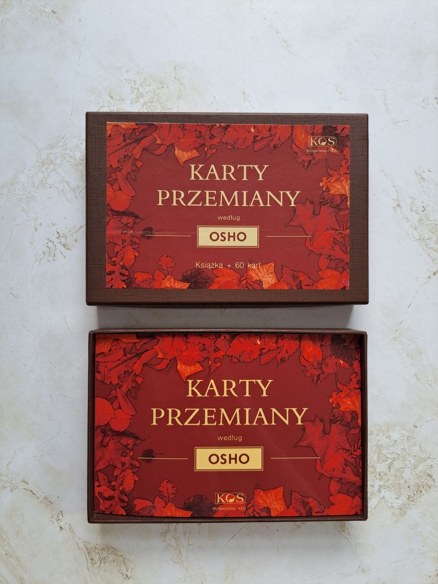 Karty przemiany według Osho
