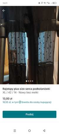 Rajstopy xl plus size