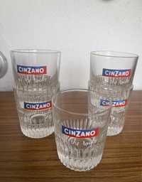 Copos vidro Cinzano