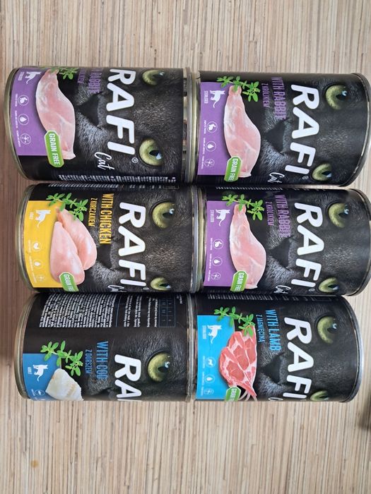 Karma mokra Rafi cat 400g