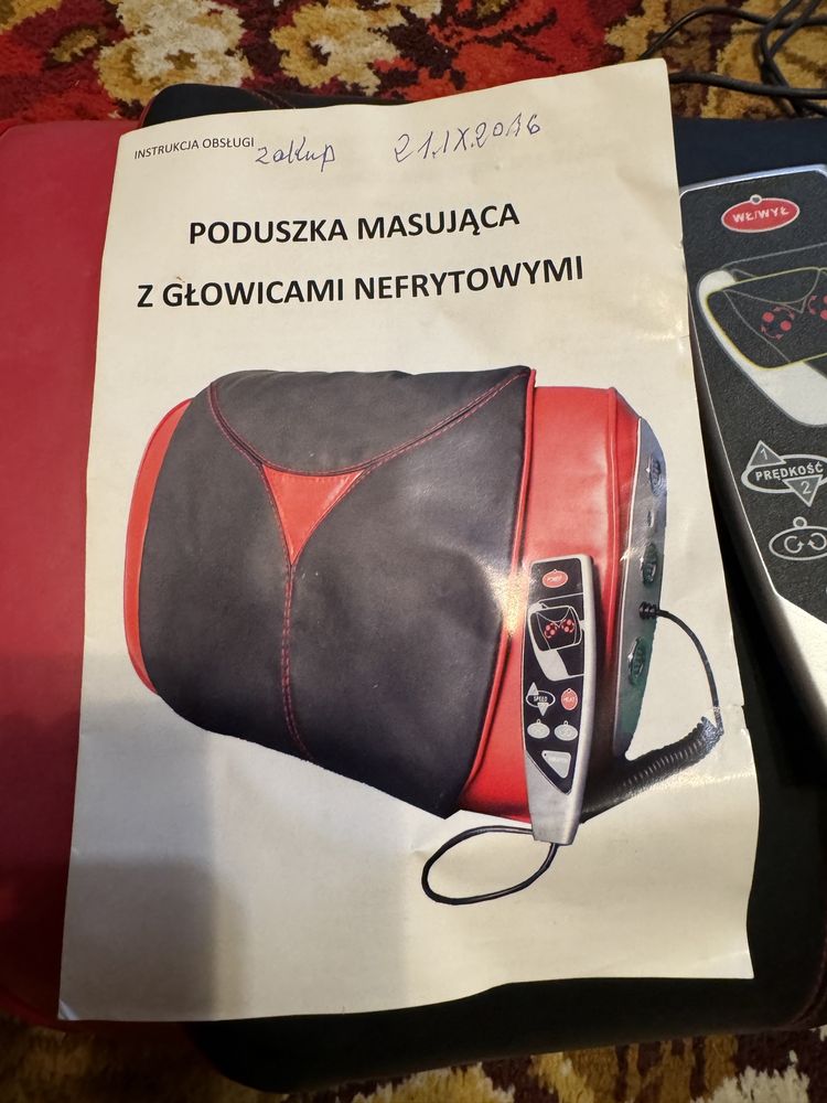 Masażer kręgosłupa z ogrzewaniem