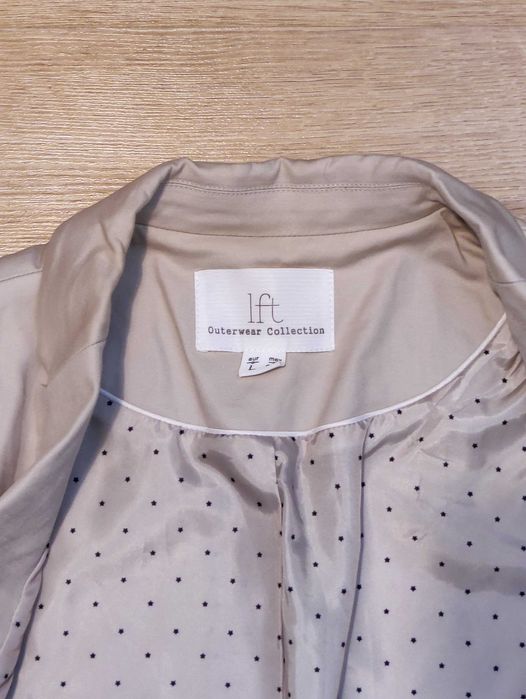 Blazer Bege Aldodão Lefties, L / 30