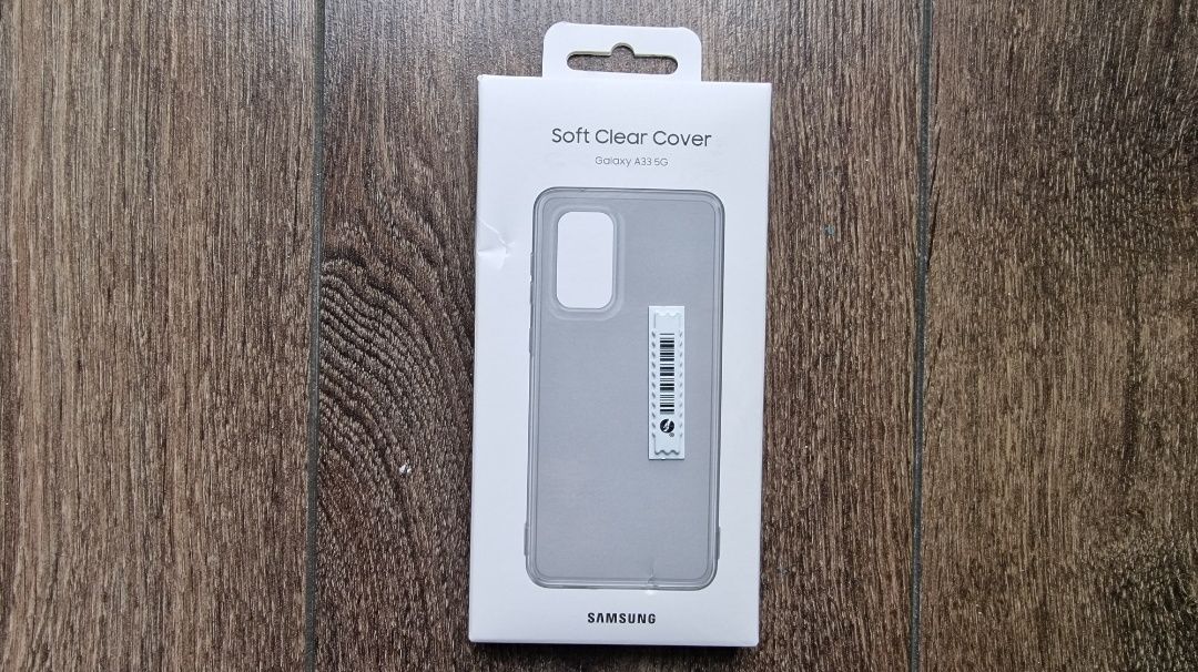 NOWE oryginalne etui Soft Clear Cover Samsung Galaxy A33 5G