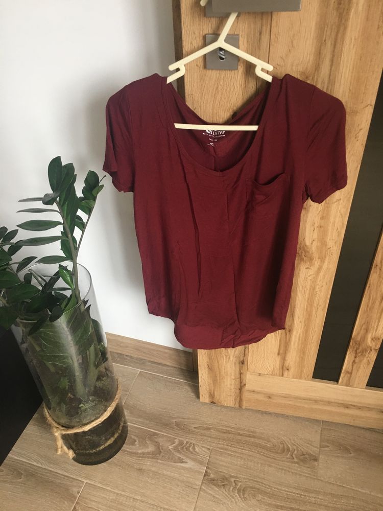 T-shirt damski Hollister