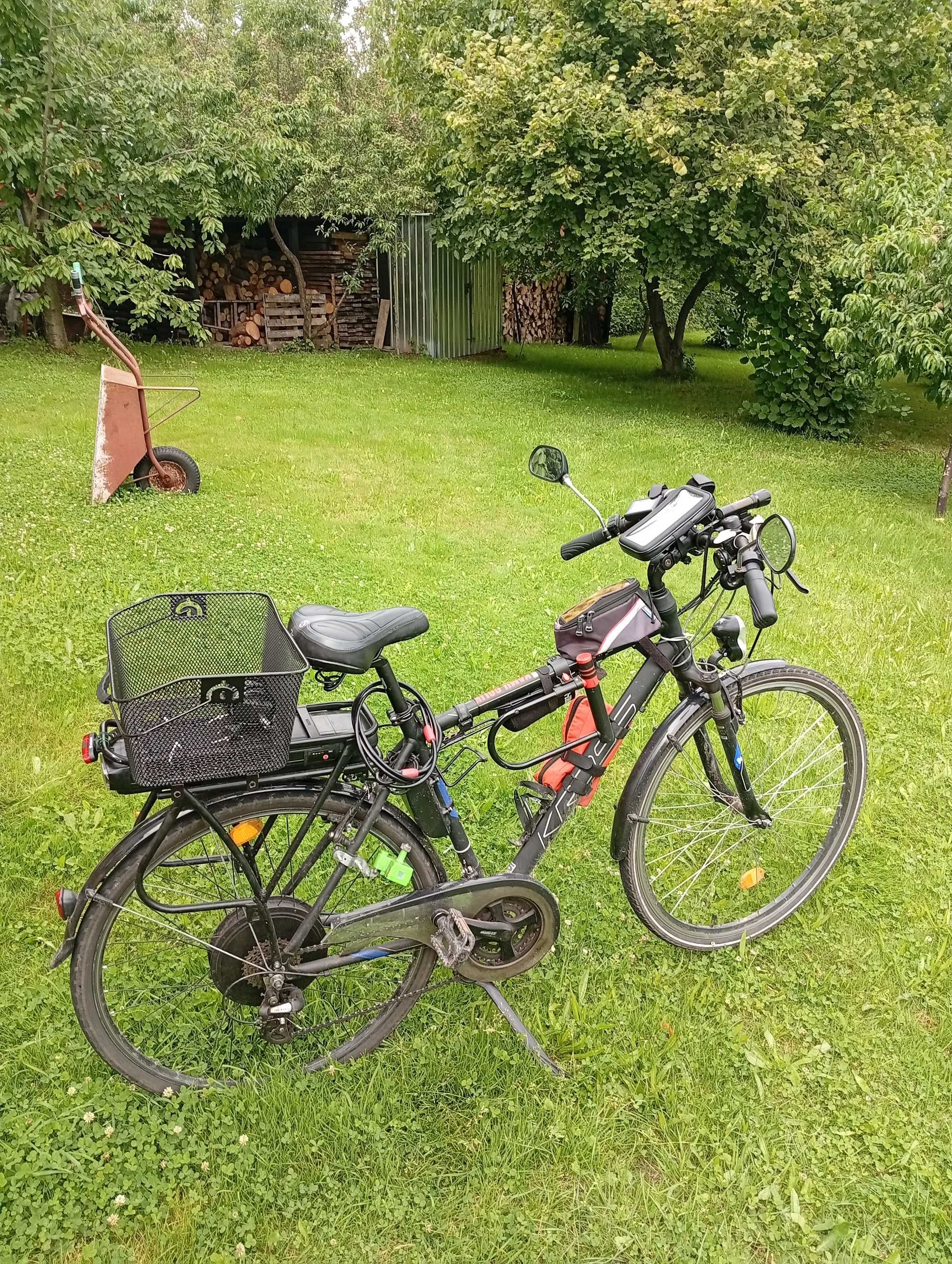 Rower KROSS TRANS 2,0 M 28L z napędem elektrycznym
