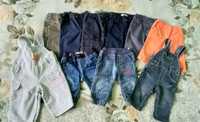 Джинси, штани, джинсовий комбінезон для хлопчика 6-9 місяців