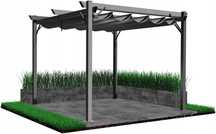 Pergola Ogrodowa Altana Tarasowa Zadaszenie 3x3 Pawilon na Taras